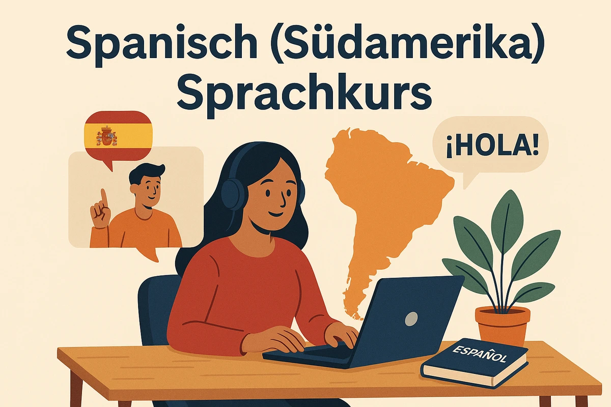 Online-Sprachkurs Spanisch (Südamerika)